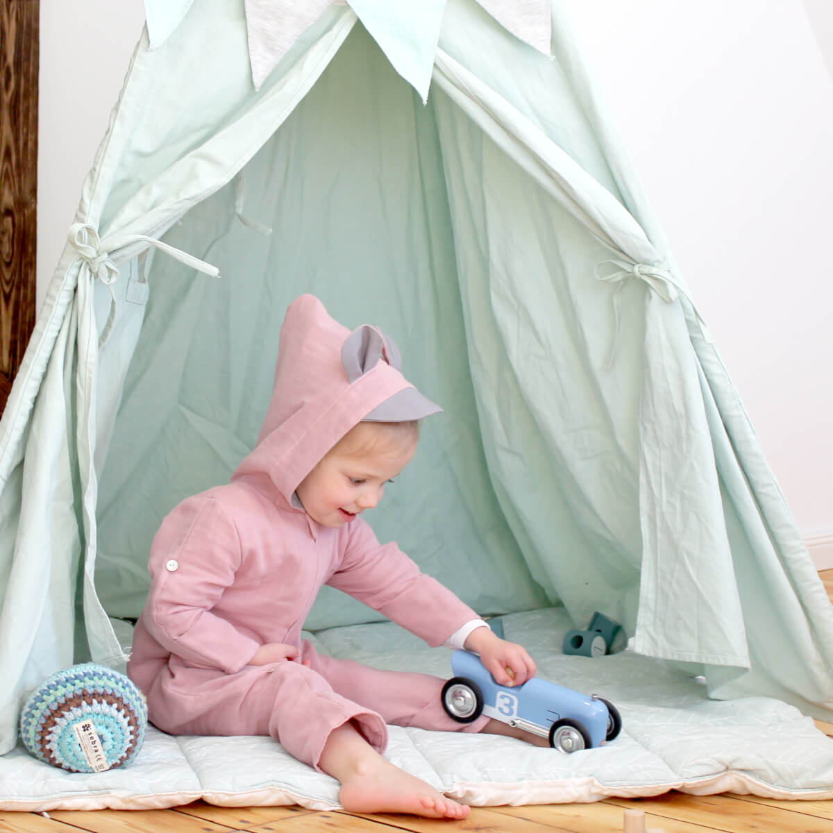 Allround-Babyoverall Bino | Farbe: ZEPHYR